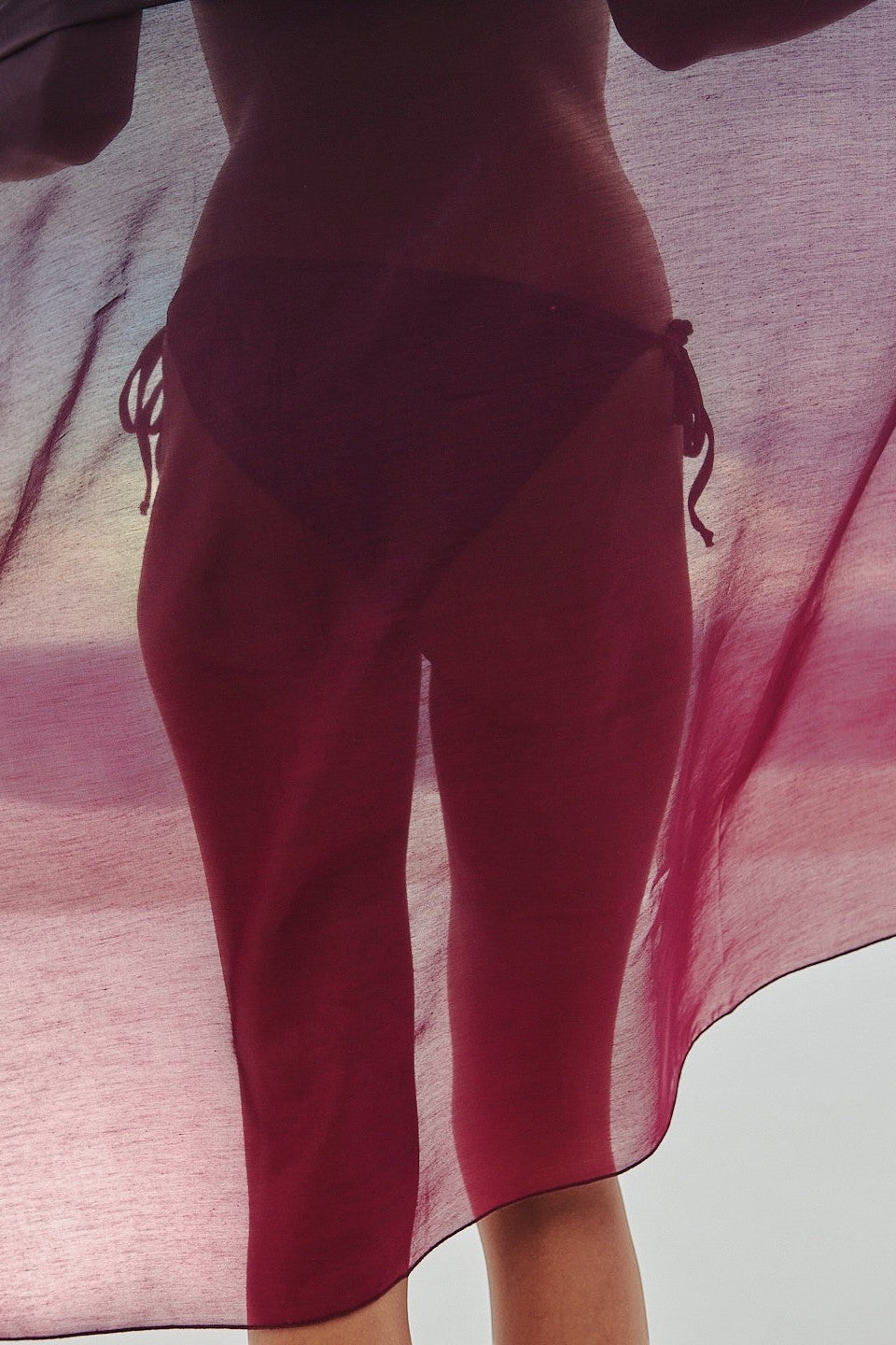 The Silk Sarong 〜 Purple