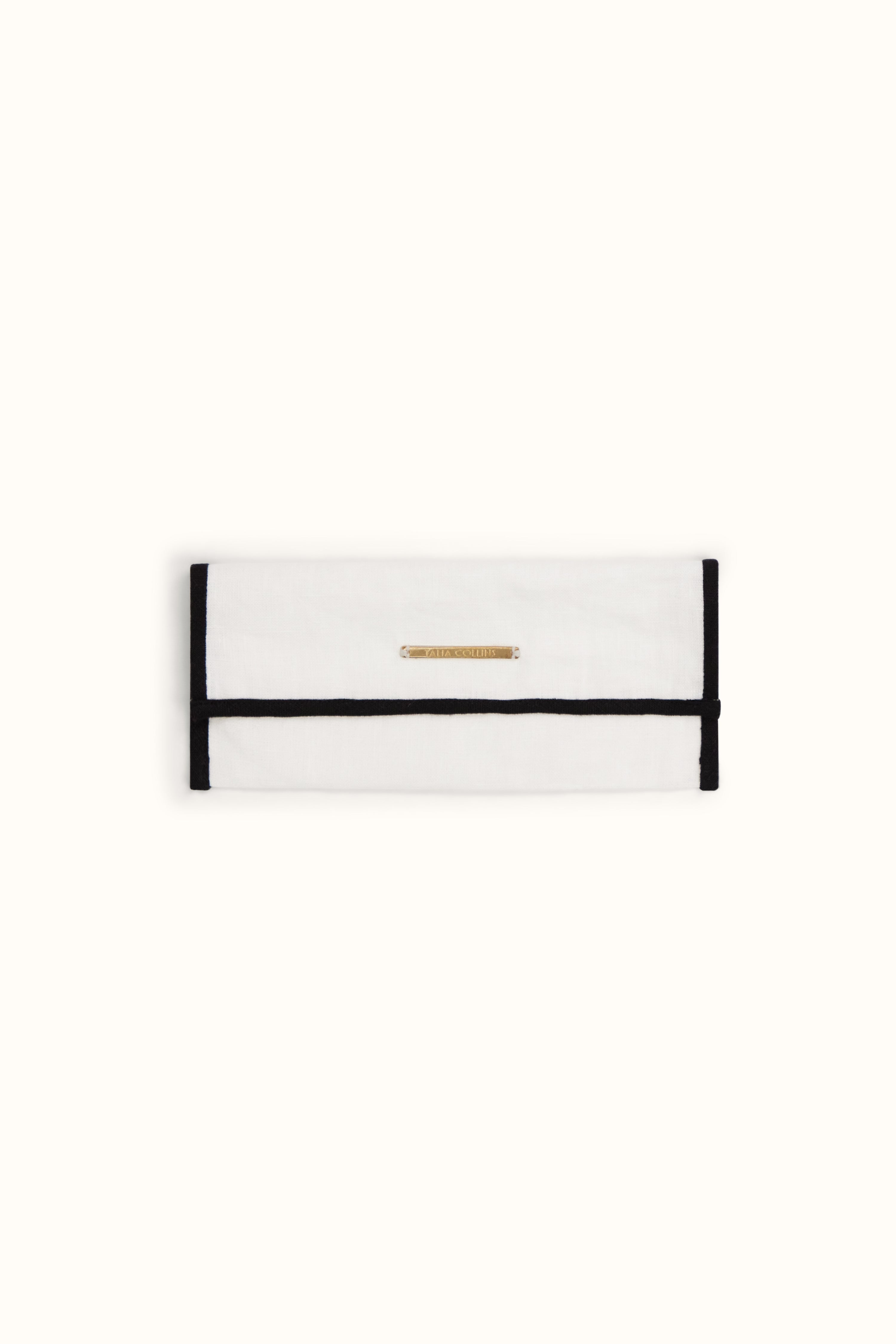The Allegra ~ Linen Sleep Mask With Case
