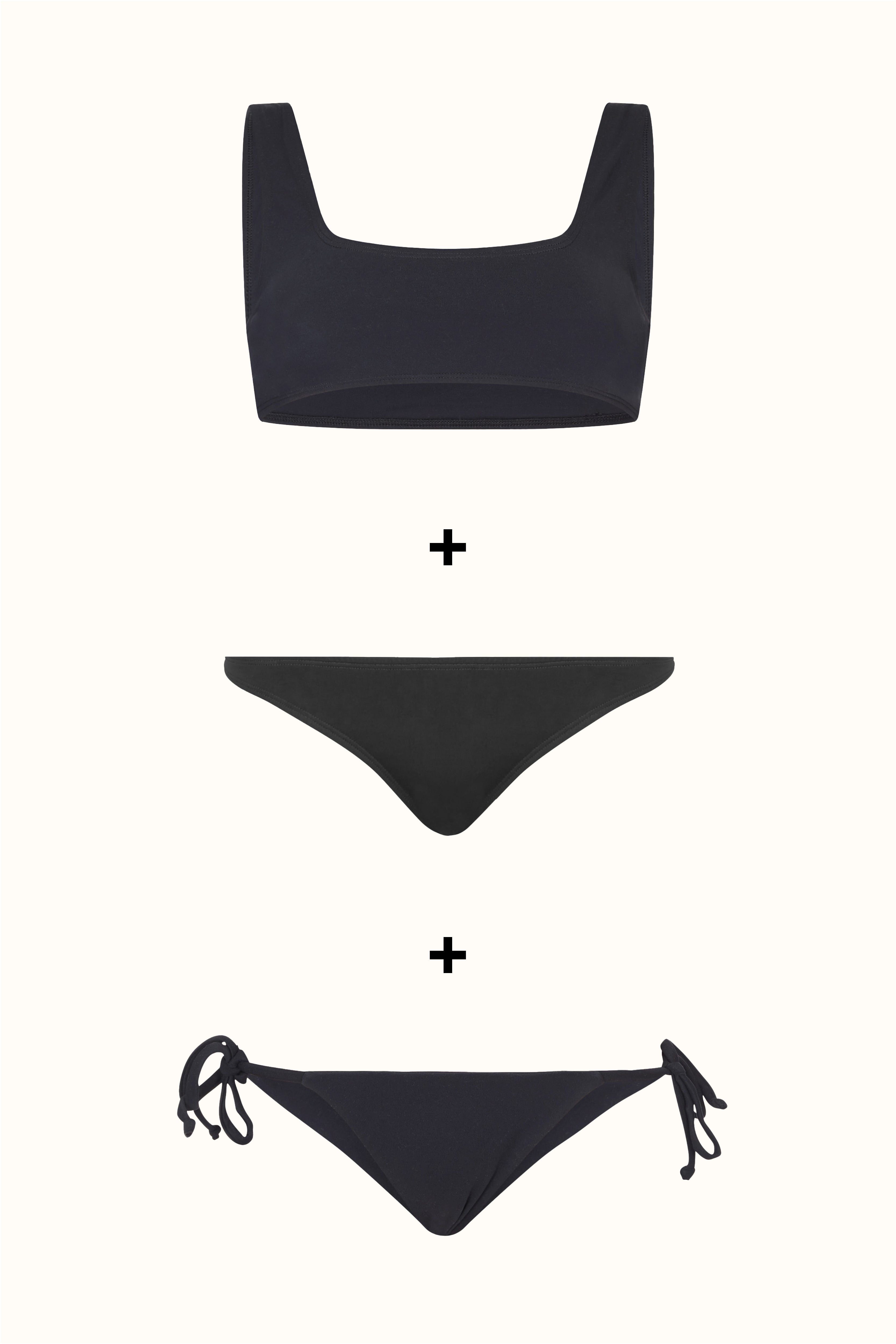 The Athletic Top & Cheeky Classic Brief & Tie-Me-Up Brief - 2 FOR 1
