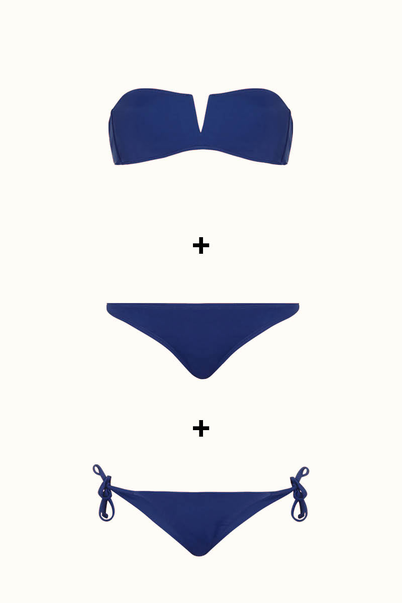 The Strapless Top & Cheeky Classic Brief & Tie-Me-Up Brief - 2 FOR 1