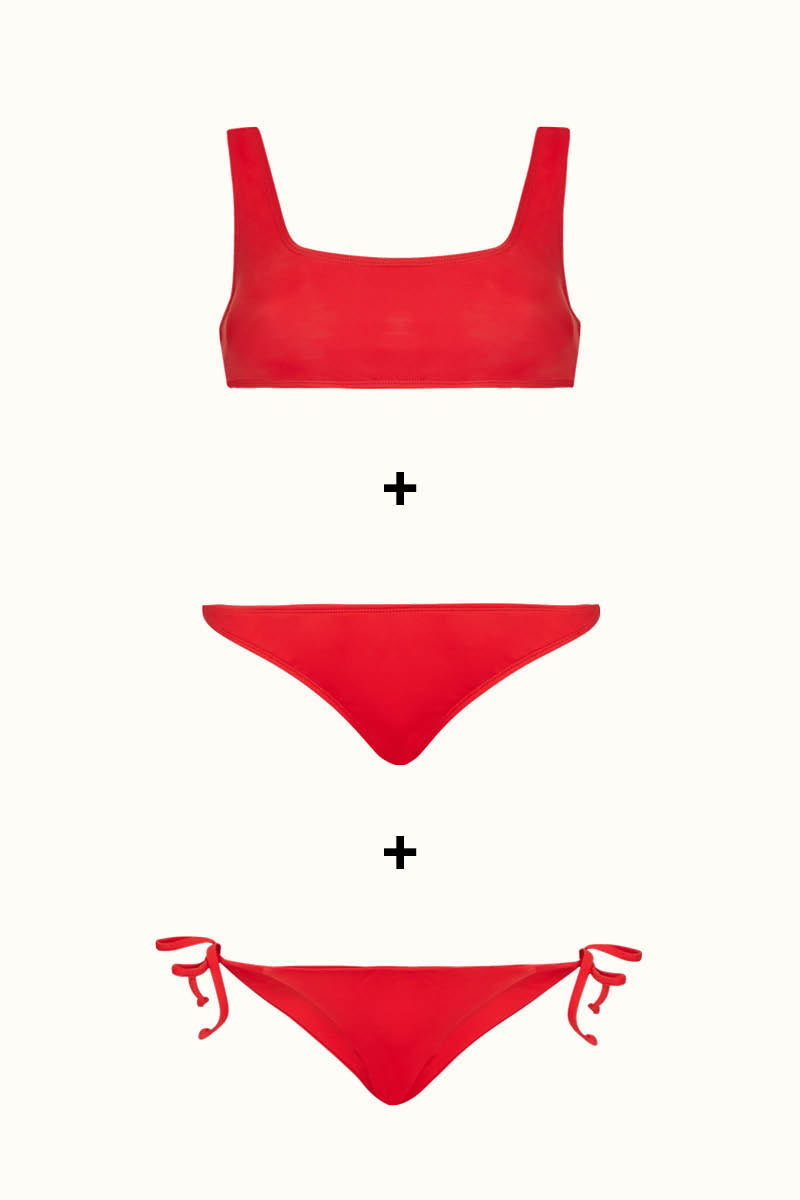 The Athletic Top & Cheeky Classic Brief & Tie-Me-Up Brief - 2 FOR 1