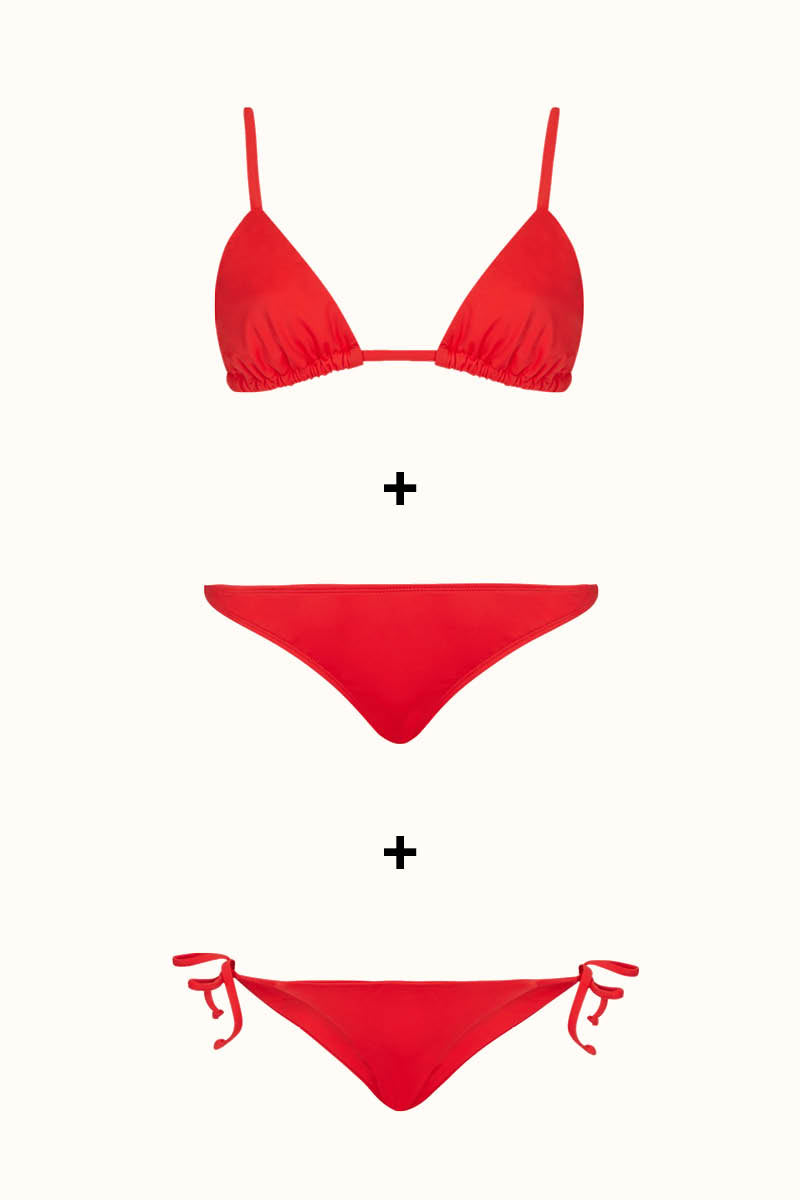 The Triangle Top & Cheeky Classic Brief & Tie-Me-Up Brief - 2 FOR 1