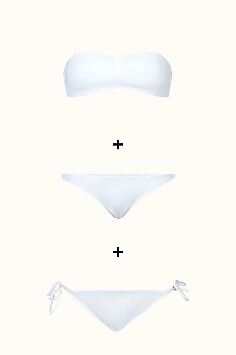 The Strapless Top & Cheeky Classic Brief & Tie-Me-Up Brief - 2 FOR 1