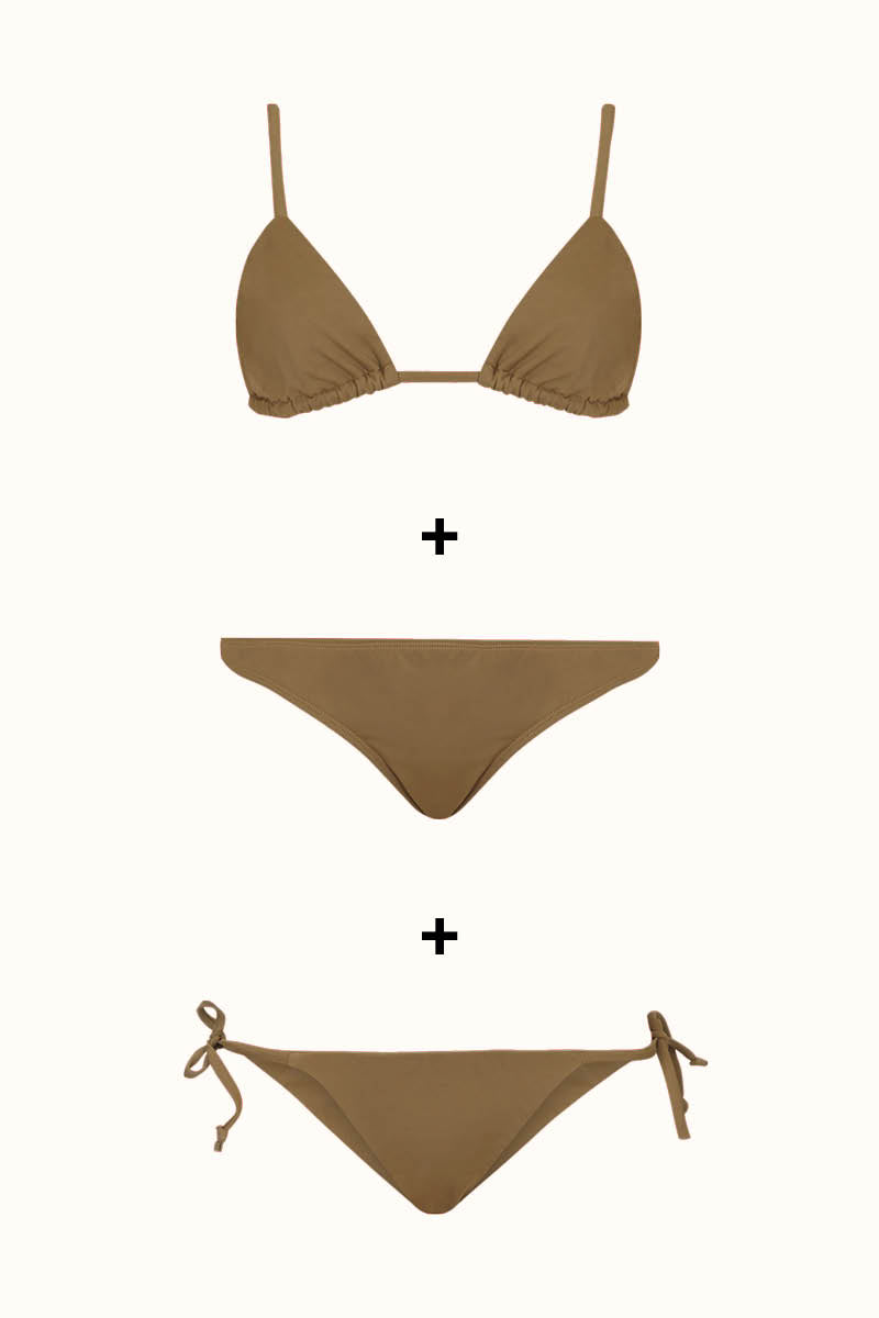 The Triangle Top & Cheeky Classic Brief & Tie-Me-Up Brief - 2 FOR 1
