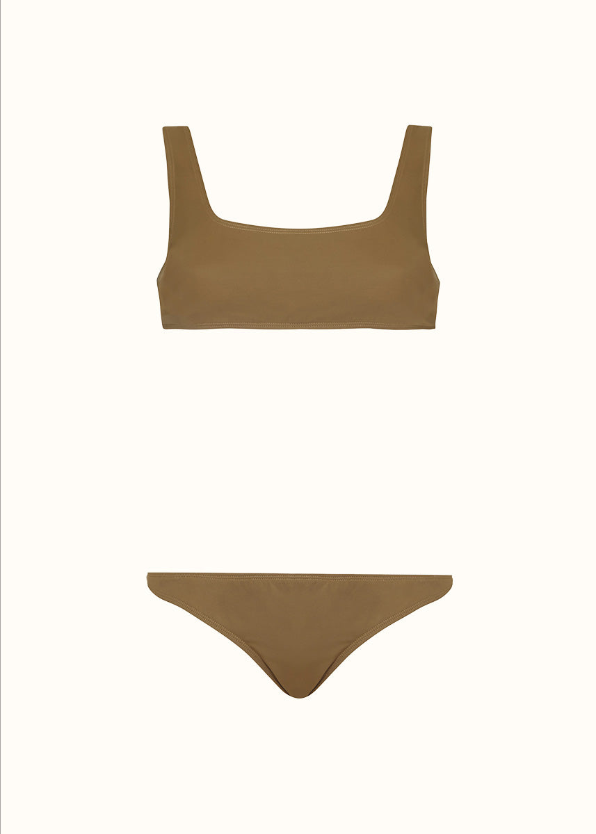 The Athletic Top & Cheeky Classic Brief - Matte Fabric