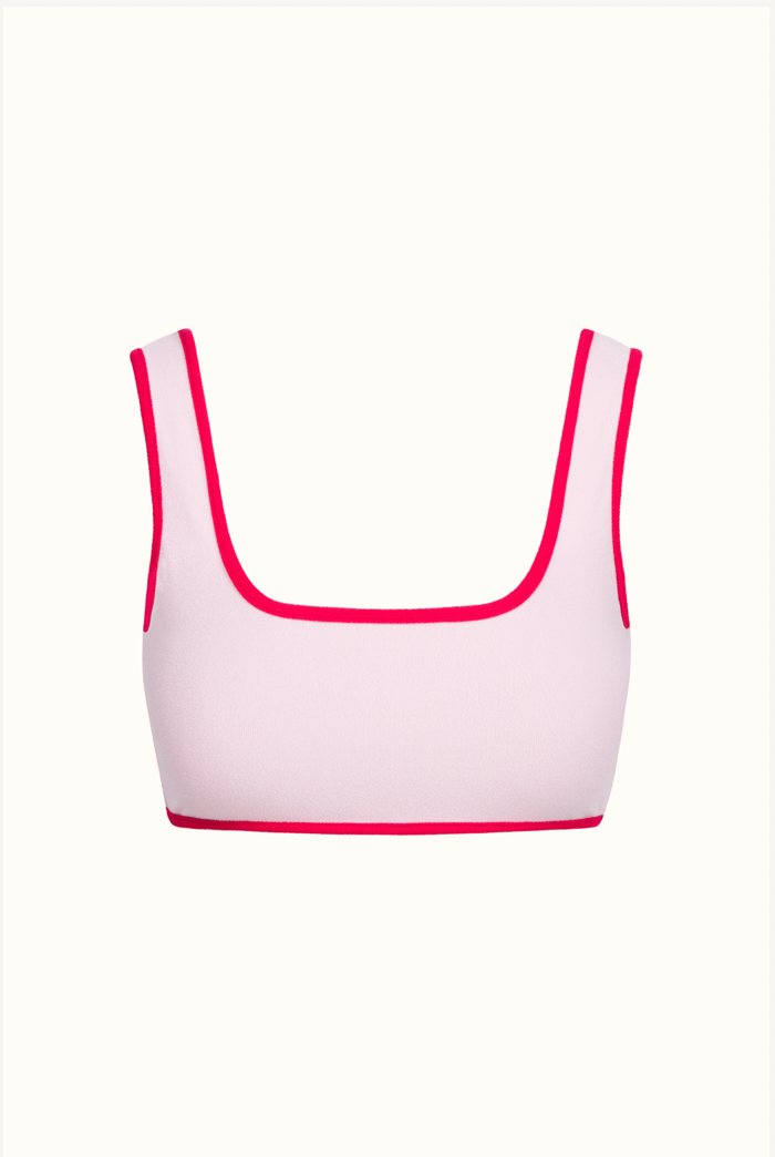 The Red Terry Athletic Top ~ Reversible