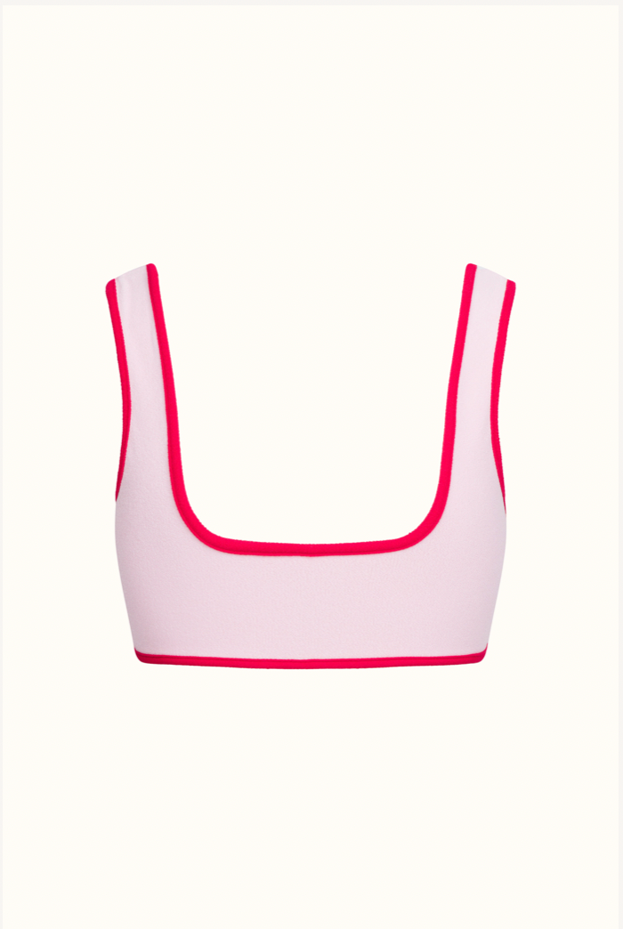 The Red Terry Athletic Top ~ Reversible