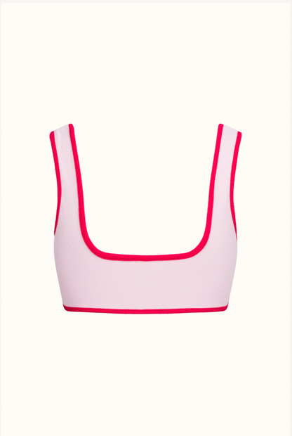 The Red Terry Athletic Top ~ Reversible