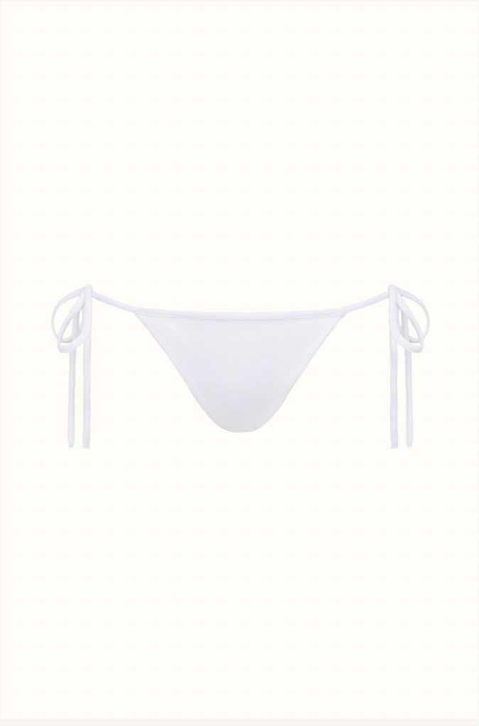 The White Terry Tie-Me-Up Brief