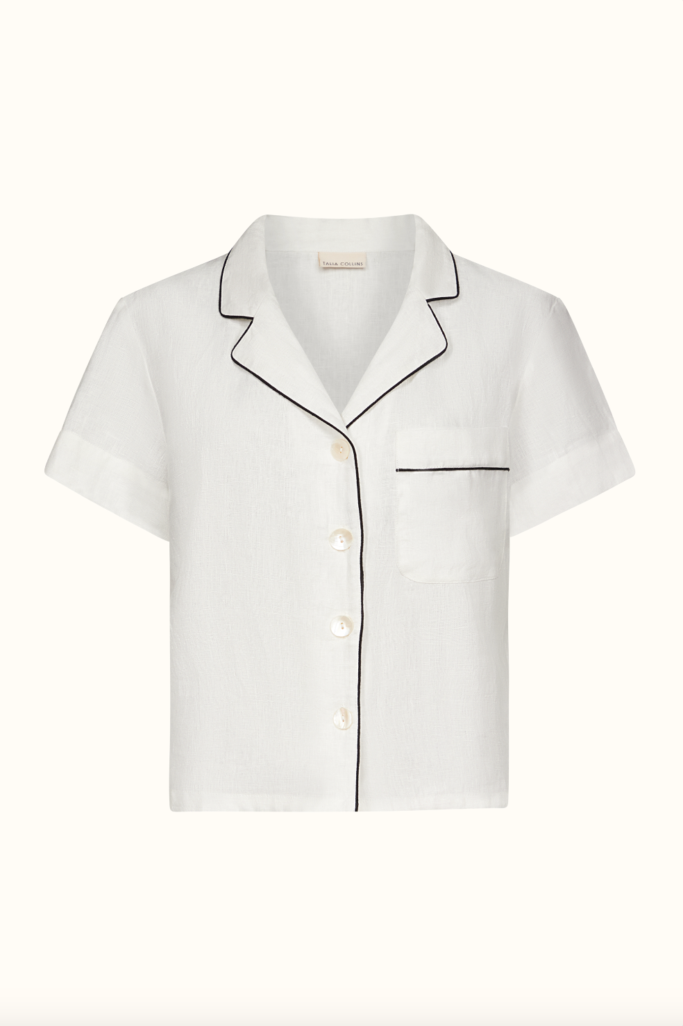 The Allegra ~ Linen Pyjama Set