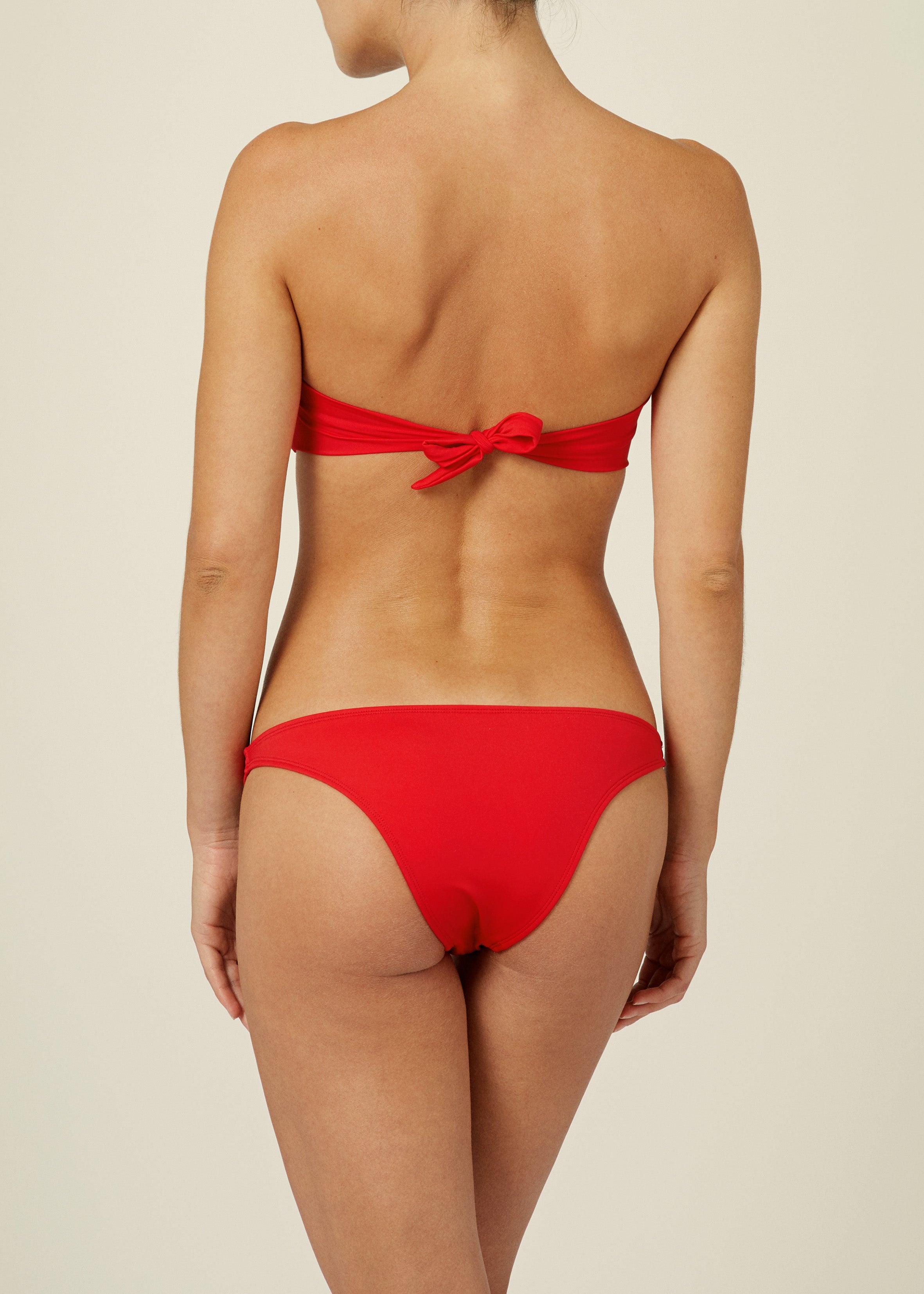 The Strapless Top & Cheeky Classic Brief - Matte Fabric