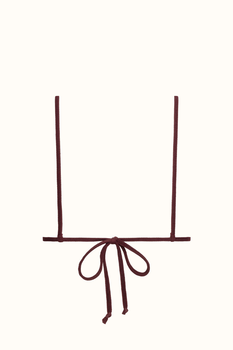 The Coco Terry Triangle Top ~ Reversible