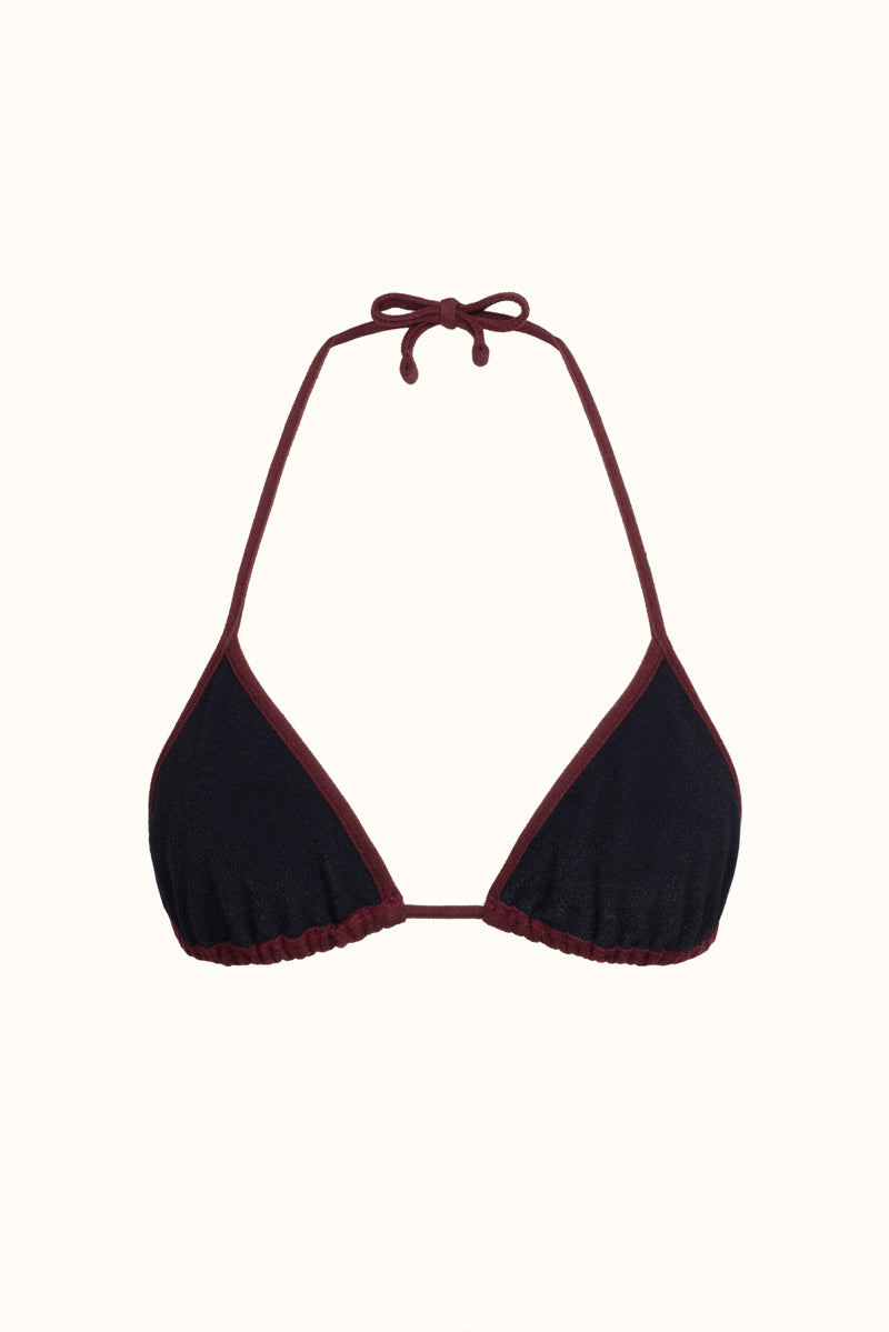 The Coco Terry Triangle Top ~ Reversible