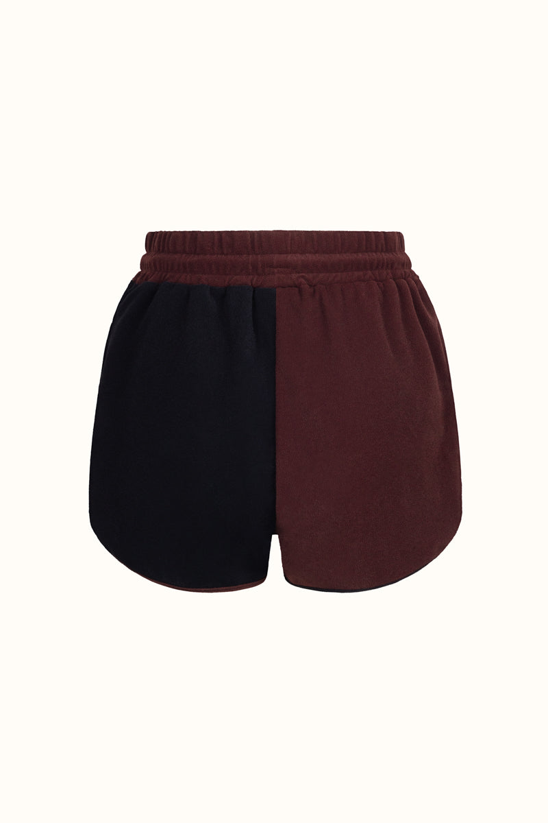 The Coco Terry Shorts ~ Colourblock