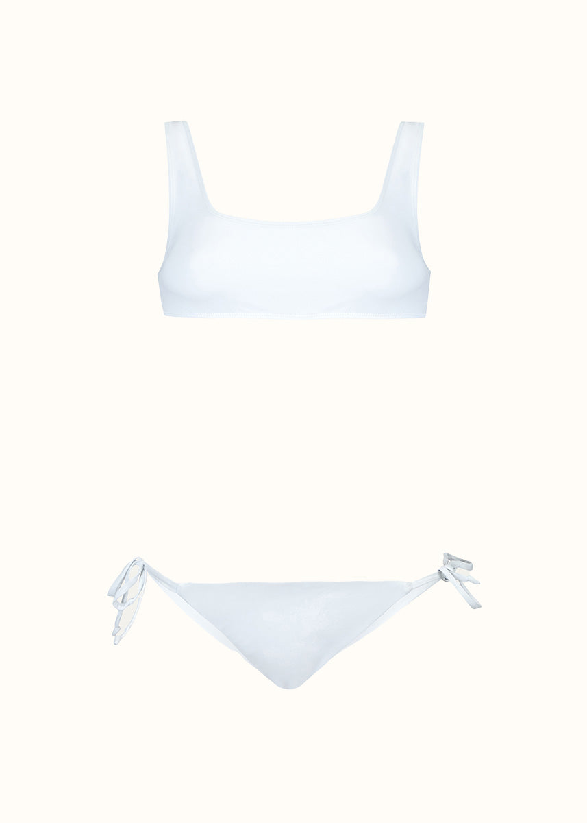 The Athletic Top & Tie-Me-Up Brief - Matte Fabric