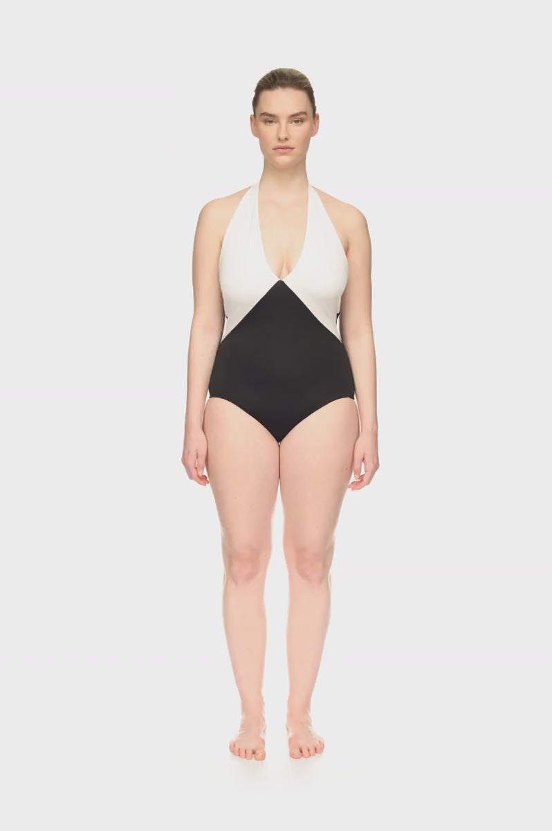The Deep V Swimsuit