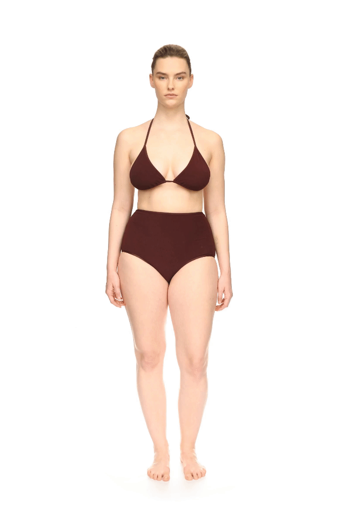 The Coco Terry Triangle Top ~ Reversible