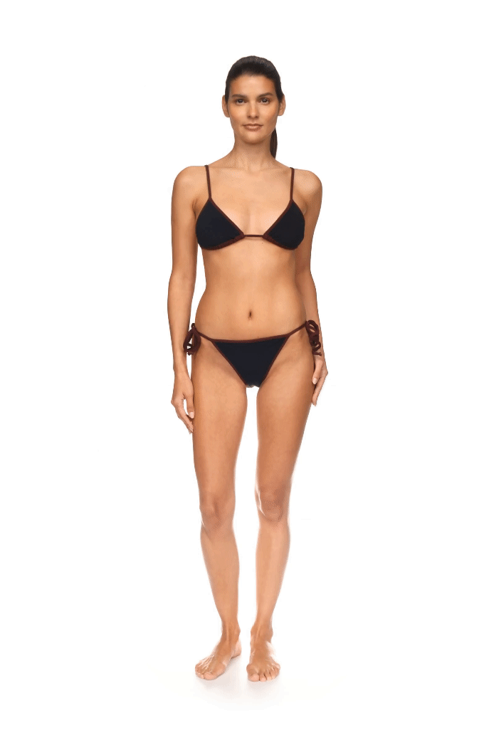 The Coco Terry Triangle Top ~ Reversible
