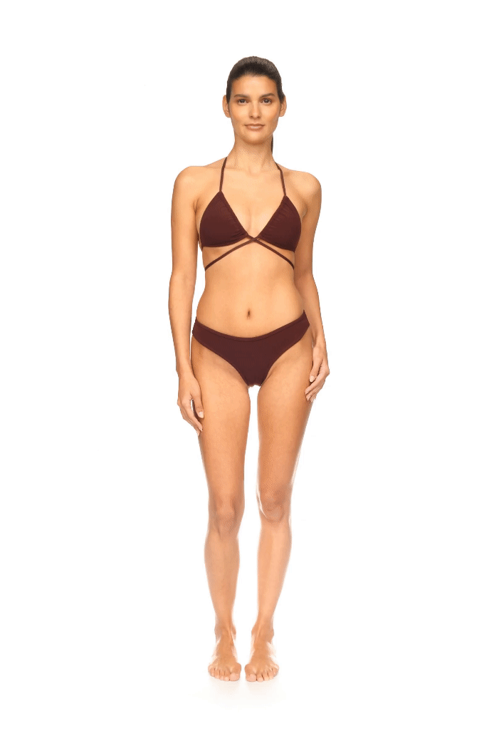 The Coco Terry Triangle Top ~ Reversible