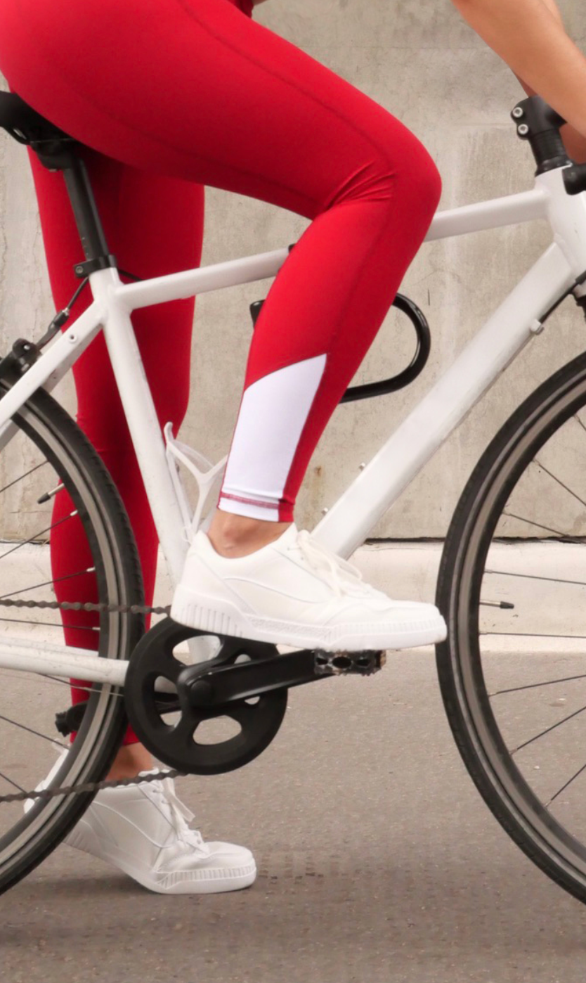 The Performance Leggings - Red