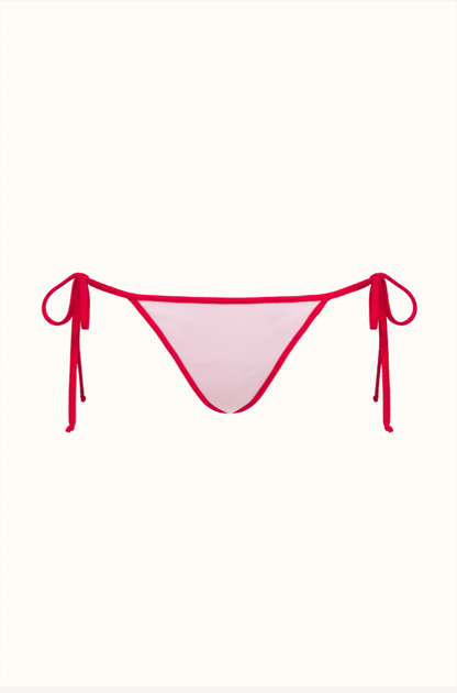 The Red Terry Tie-Me-Up Brief ~ Reversible