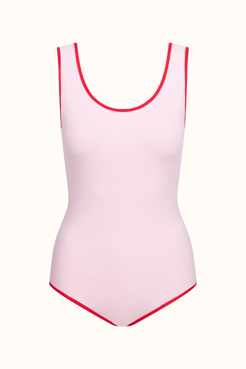 The Red Terry Classic Swimsuit ~ Reversible