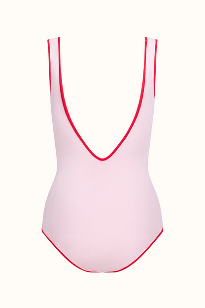 The Red Terry Classic Swimsuit ~ Reversible