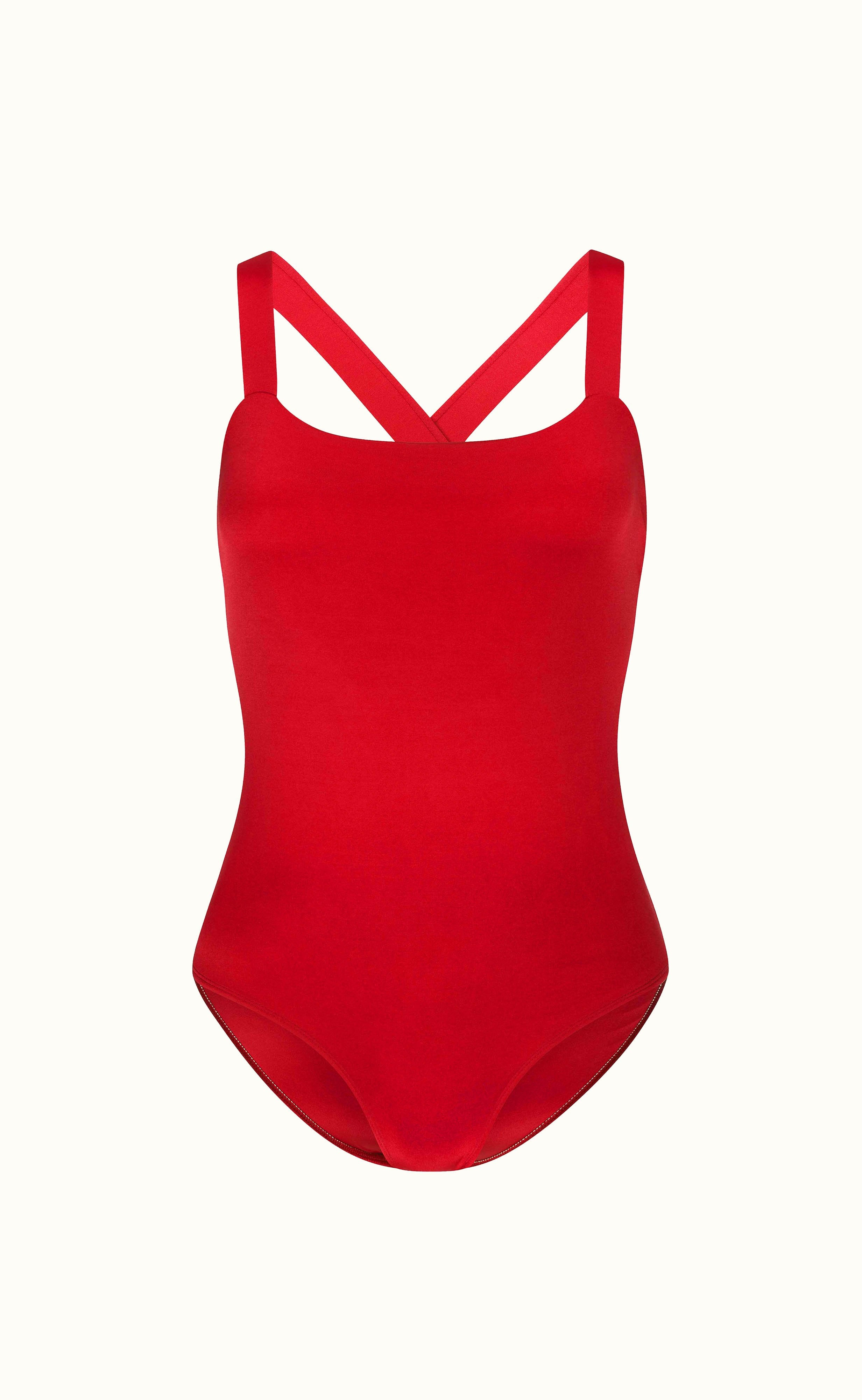The Cross-Back Swimsuit