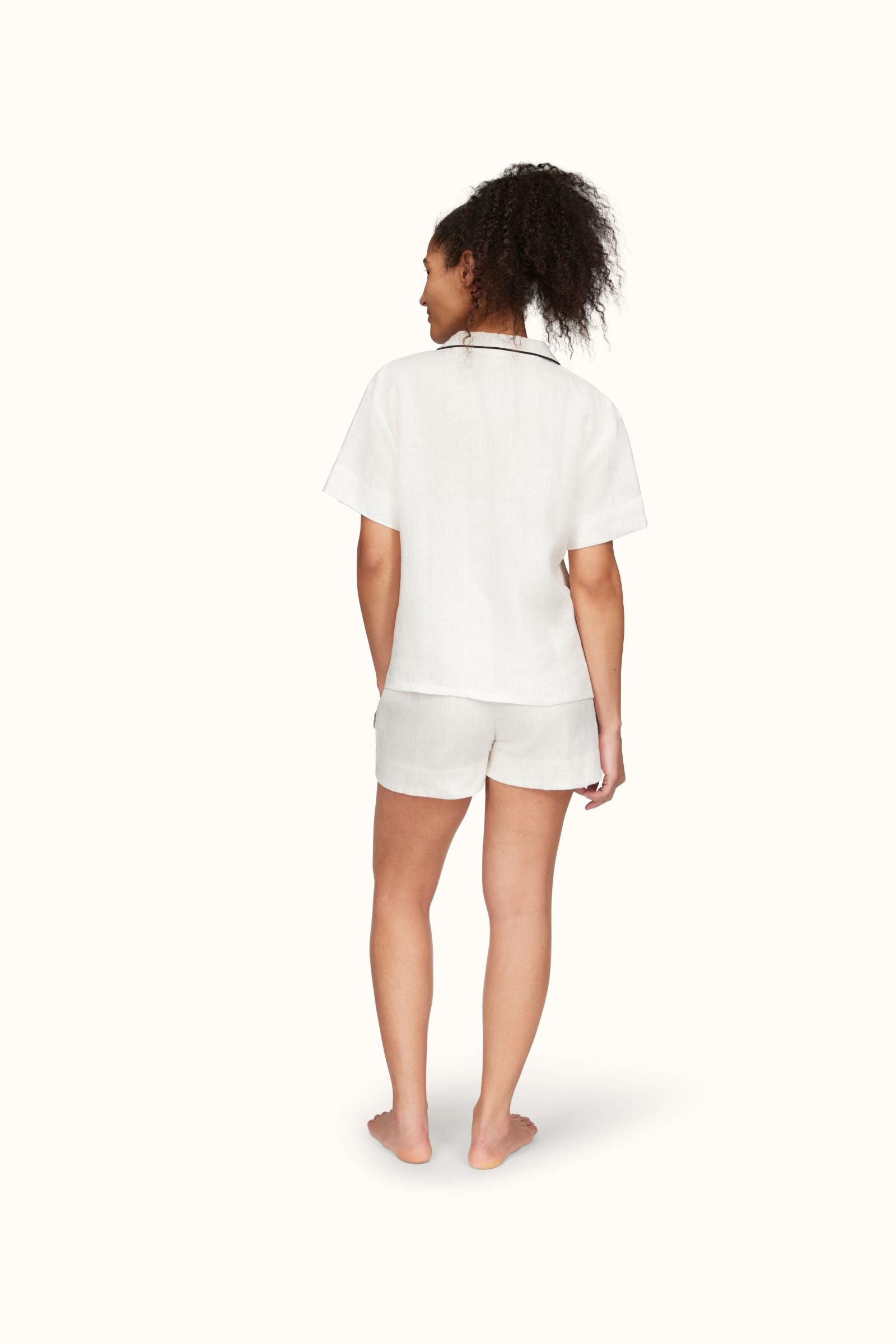 The Allegra ~ Linen Pyjama Set