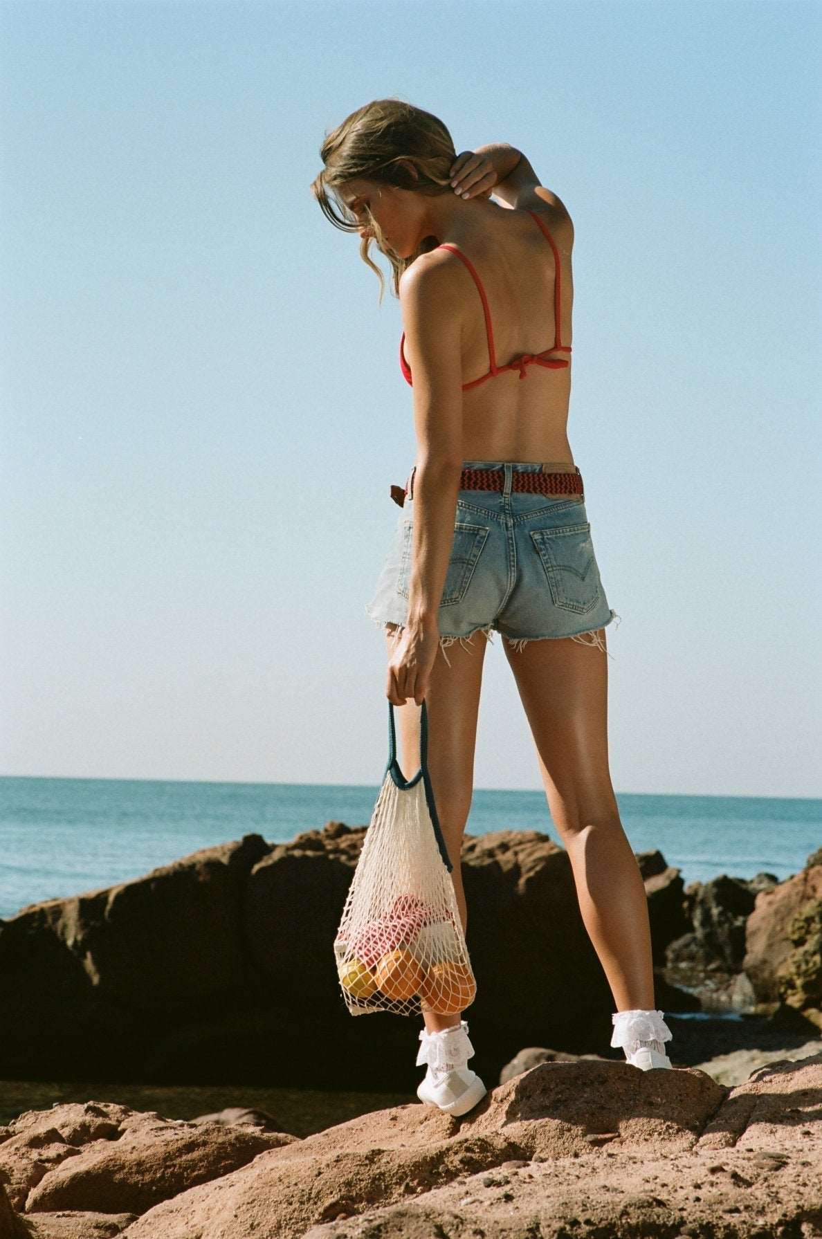 Cotton Beach Bag Talia Collins