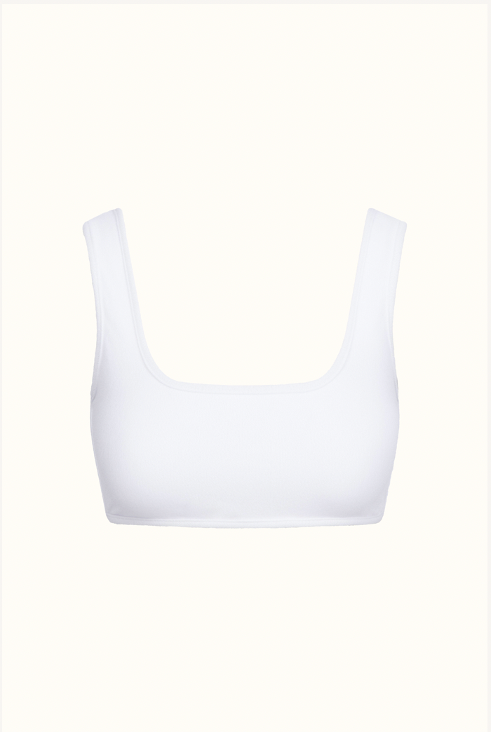 The White Terry Athletic Top