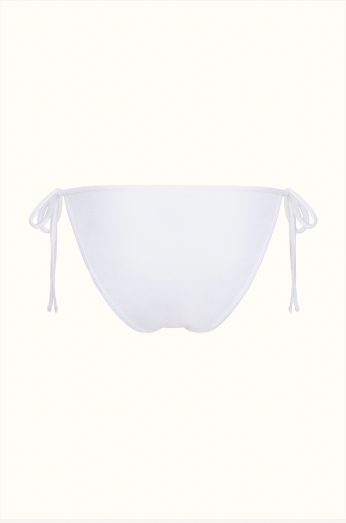 The White Terry Tie-Me-Up Brief
