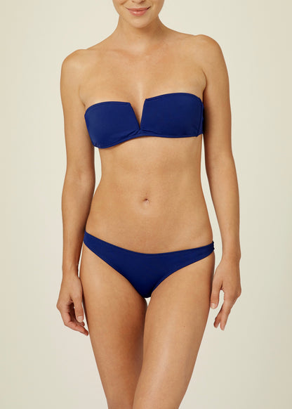The Strapless Top &amp; Cheeky Classic Brief - Matte Fabric