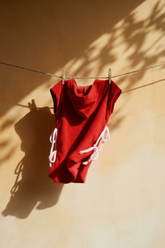 The Mini Red Terry Robe