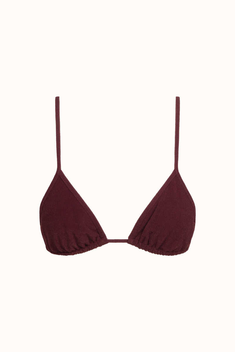 The Terry Triangle Top ~ Reversible