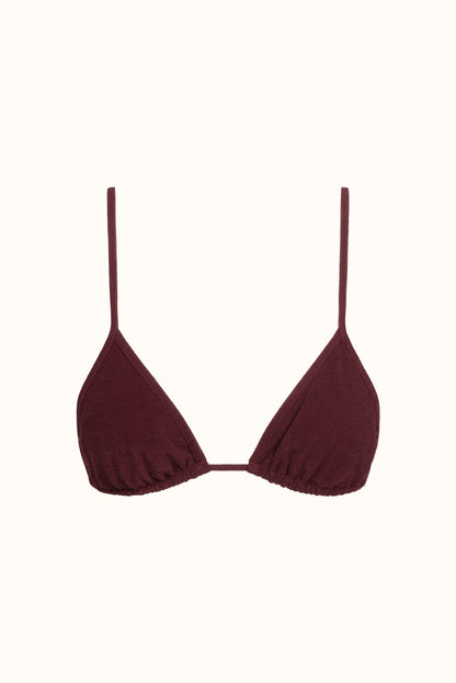The Terry Triangle Top ~ Reversible
