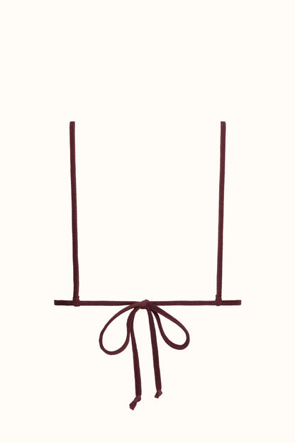 The Terry Triangle Top ~ Reversible