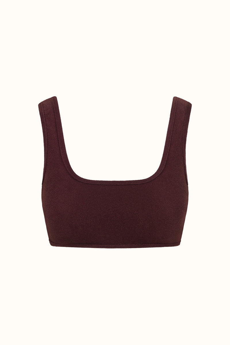 The Coco Terry Athletic Top ~ Reversible