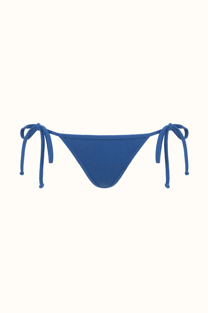 The Blue Terry Tie-Me-Up Brief ~ Reversible