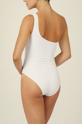 The Asymmetrical High Cut Swimsuit - Matte & Contouring Talia Collins