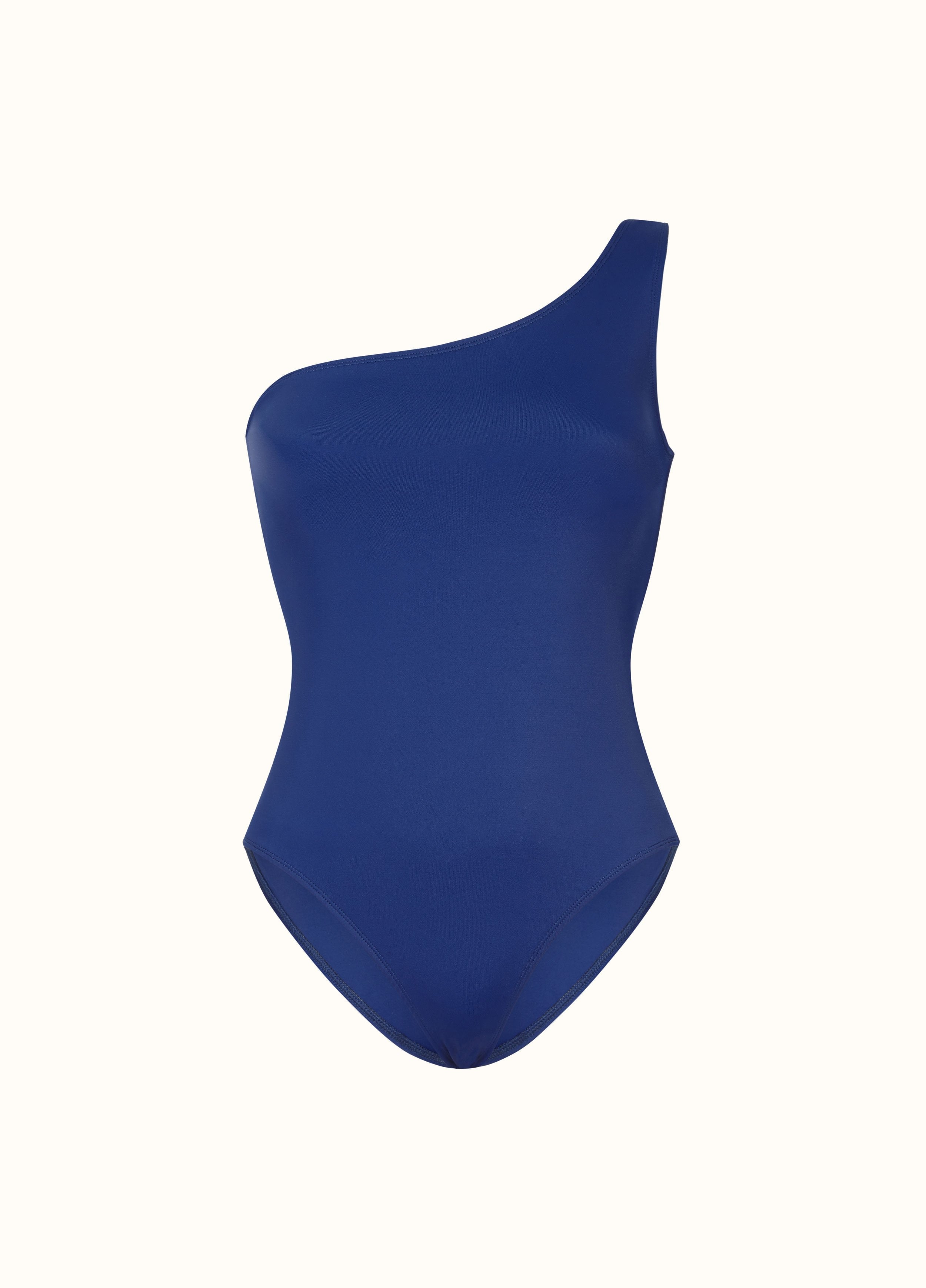 The Asymmetrical High Cut Swimsuit - Matte &amp; Contouring Talia Collins