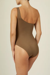 The Asymmetrical High Cut Swimsuit - Matte & Contouring Talia Collins
