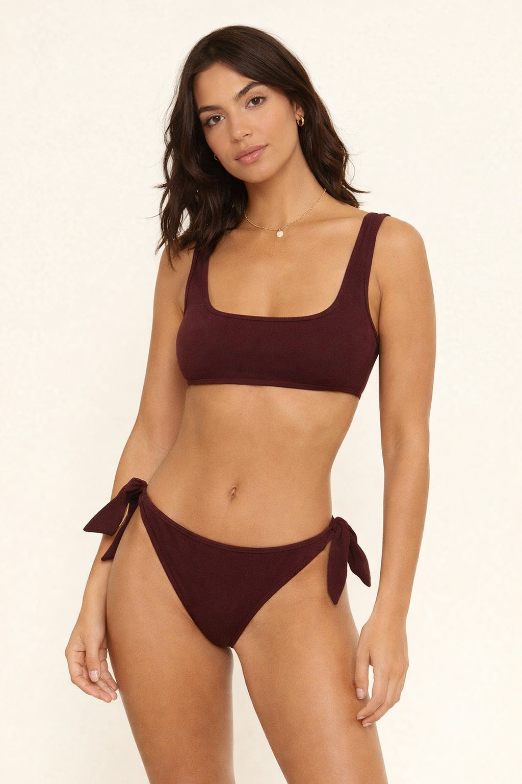 The Coco Terry Bow-Tie Brief ~ Reversible