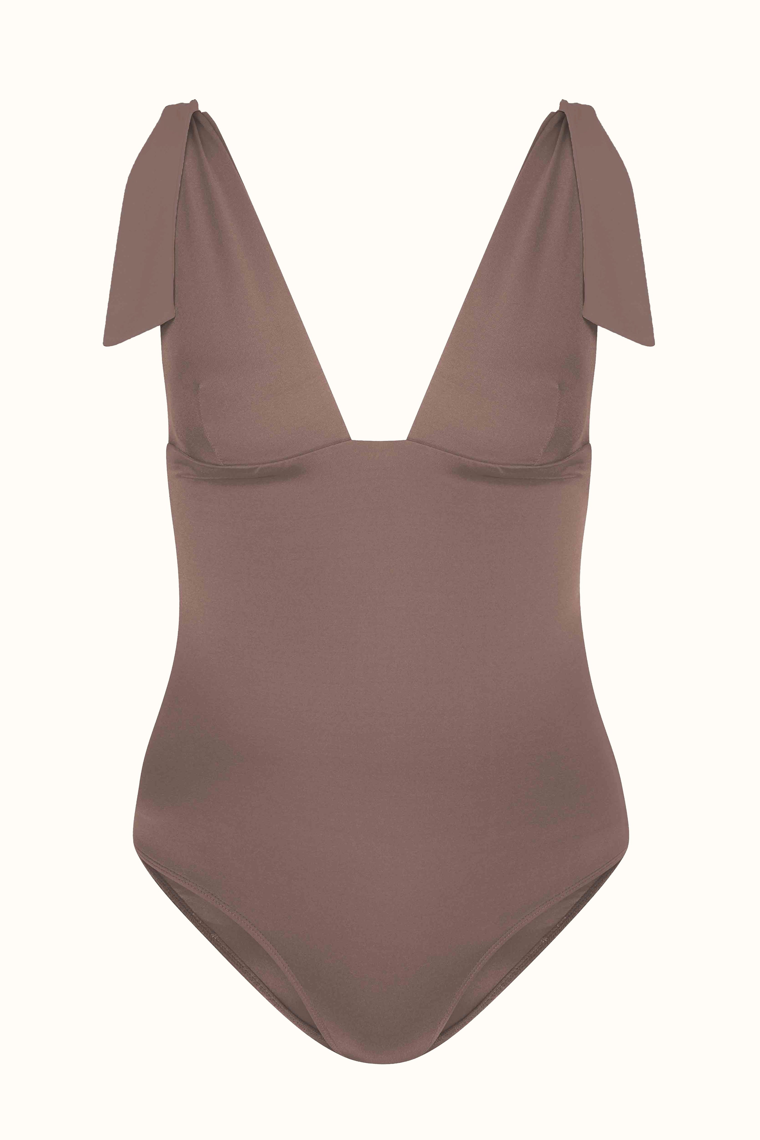 The Shoulder Tie Swimsuit