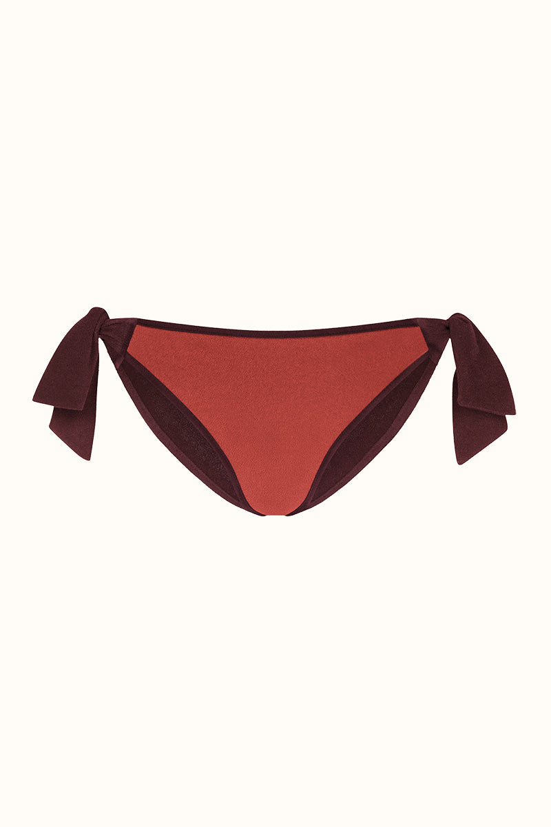 The Coco Terry Bow-Tie Brief ~ Reversible
