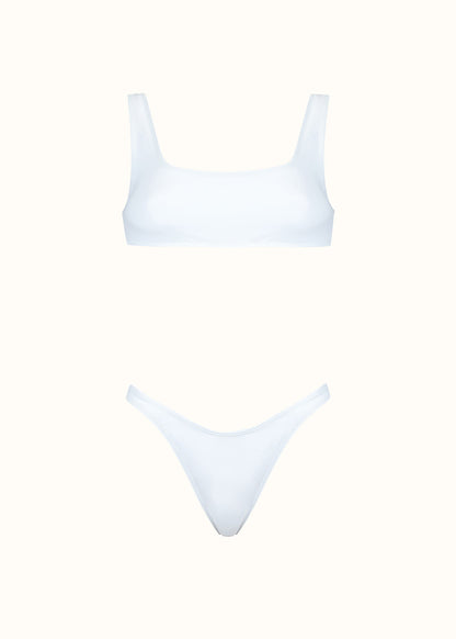 The Athletic Top &amp; Brazilian Thong - Matte Fabric