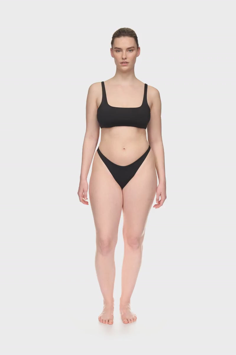 Athletic sales swim top