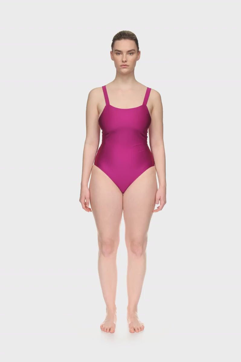 The Cross-Back Swimsuit