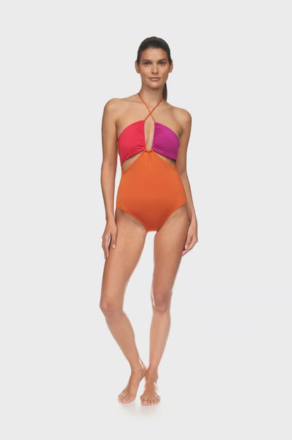 The Elle Swimsuit 〜 Colourblock