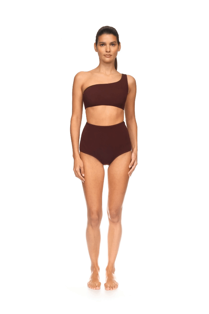 The Coco Terry High Waisted Brief ~ Reversible